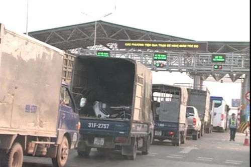 Phạt 70 triệu đồng nếu điểm thu phí gây ùn tắc giao thông