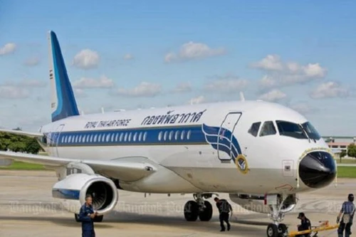 Không quân Thái Lan biên chế 2 máy bay Superjet 100LR đầu tiên