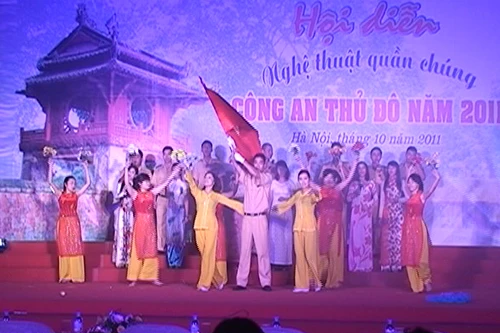 Khai mạc hội diễn nghệ thuật quần chúng CATĐ năm 2011