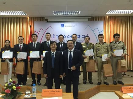 Bồi dưỡng tiếng Việt cho các học viên Cảnh sát nước ngoài