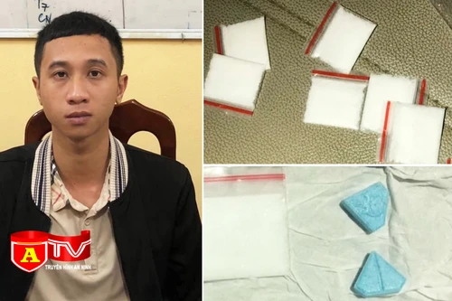 Thuê xe taxi đi bán ma túy trong đêm bị công an bắt quả tang