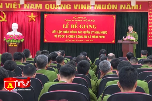 Nâng cao nghiệp vụ PCCC và CNCH cho lực lượng công an xã