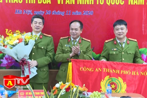 Cụm thi đua số 2, CATP Hà Nội tổng kết phong trào thi đua “Vì an ninh Tổ quốc”