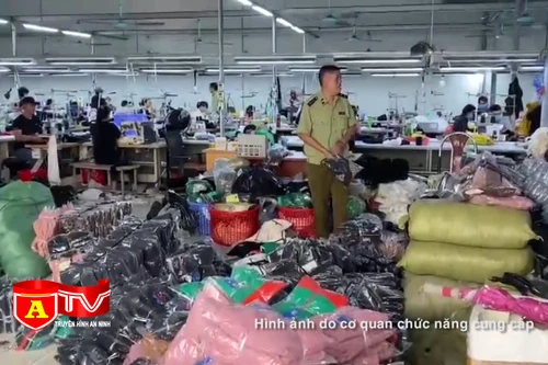 Hà Nội: Phát hiện hàng nghìn quần áo giả nhãn mác của thương hiệu đã đăng ký bảo hộ