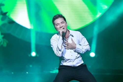 Đàm Vĩnh Hưng quỳ trên sân khấu hát tặng “một nửa thế giới”