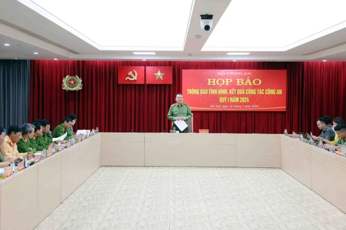 Số vụ phạm tội về trật tự xã hội giảm 15,85% so với quý IV-2023