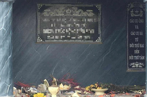 Đối tượng nghi vấn bị tâm thần, đập phá nhiều ngôi mộ tại nghĩa trang phường Tây Mỗ