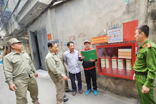 Hiệu quả của mô hình 60 điểm chữa cháy công cộng tại phường Cầu Diễn