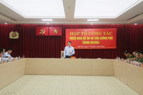 Tập trung phối hợp hoàn thành nhiệm vụ, mục tiêu của Đề án 06