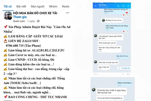 Hậu quả khôn lường khi giấy tờ giả được công khai sản xuất, mua bán tràn lan