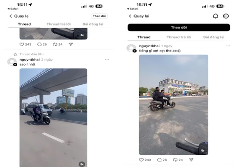 Tìm người biết thông tin vụ gây rối trật tự công cộng trên đường Trịnh Văn Bô