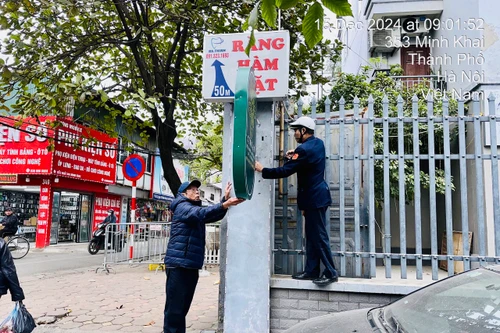 Quyết tâm cao lập lại trật tự, văn minh đô thị trước thềm Tết Nguyên đán Ất Tỵ