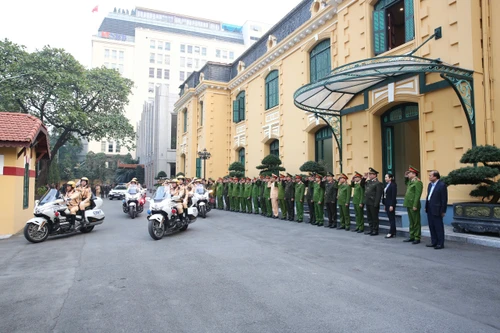 Công an Hà Nội phát động cao điểm tấn công trấn áp tội phạm đảm bảo an ninh trật tự Tết Nguyên đán Ất Tỵ