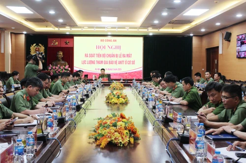 Chuẩn bị điều kiện tốt nhất cho lễ ra mắt lực lượng tham gia bảo vệ an ninh trật tự ở cơ sở 