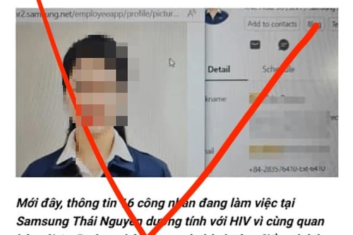 Câu like bán hàng, quản trị viên tung tin sai sự thật về nữ nhân viên công ty Samsung 