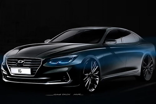 Hyundai Azera 2017 sẽ có thiết kế cao cấp hơn
