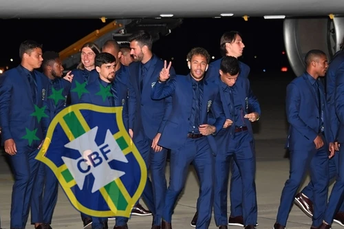 [ẢNH] Dàn sao Brazil lịch lãm đặt chân đến Nga cùng sứ mệnh chinh phục