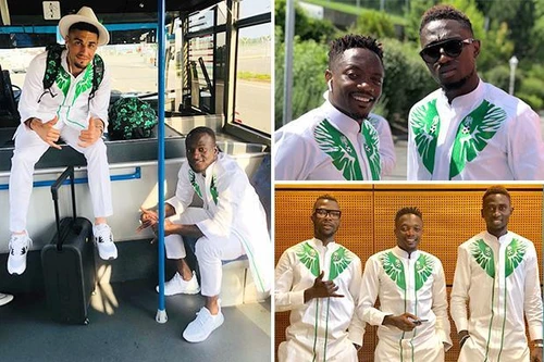 [ẢNH] Nigeria lại gây sốt với trang phục dự World Cup... không giống ai