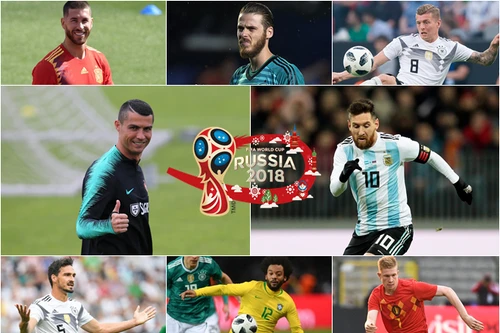 [ẢNH] Ngất ngây với đội hình kết tinh mạnh dữ dội của World Cup 2018