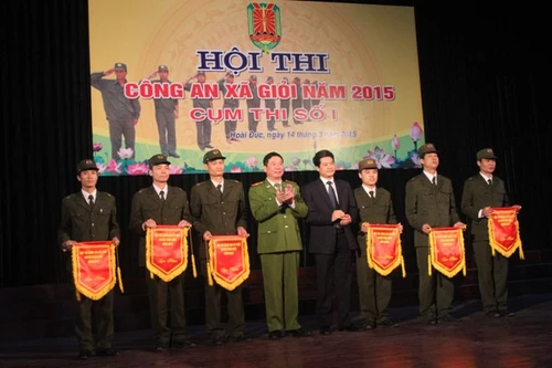 Sôi nổi hội thi Công an xã giỏi huyện Hoài Đức