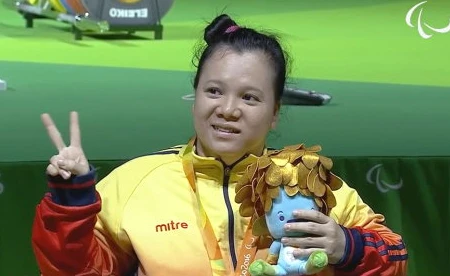 Thêm một huy chương Paralympic cho cử tạ người khuyết tật Việt Nam