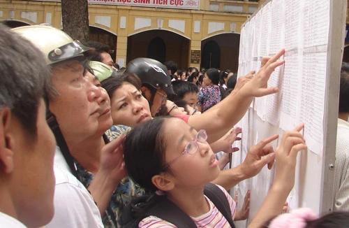 Hà Nội nhận đơn phúc khảo đến hết ngày 13-7