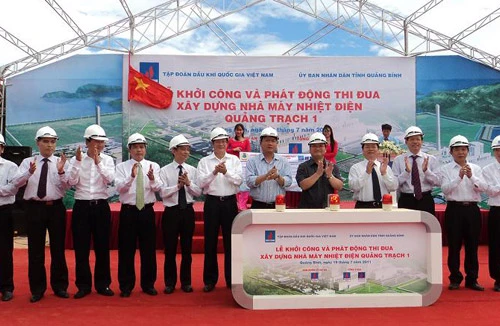 Khởi công Nhà máy Nhiệt điện Quảng Trạch 1