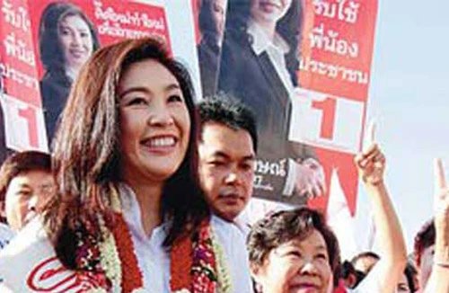 Bà Yingluck Shinawatra chưa được công nhận thắng cử