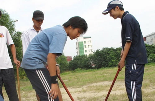 Bóng gỗ như chơi golf