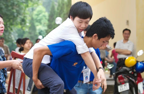 Nhiều thí sinh khuyết tật được đặc cách