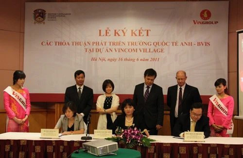 Phát triển trường Quốc tế Anh - BVIS tại các dự án của Vingroup