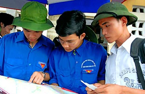 Tuổi trẻ Thủ đô đồng hành cùng các thí sinh