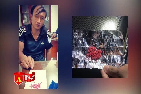 Kiểm tra xe ô tô dừng đỗ ven đường, phát hiện ra ma túy tổng hợp