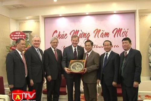 Thứ trưởng Bộ Công an Phạm Dũng tiếp đoàn Giáo hội các Thánh hữu Ngày sau chúa Giêsu Kitô