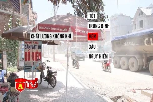 Chất lượng không khí tại Hà Nội có xu hướng xấu trở lại