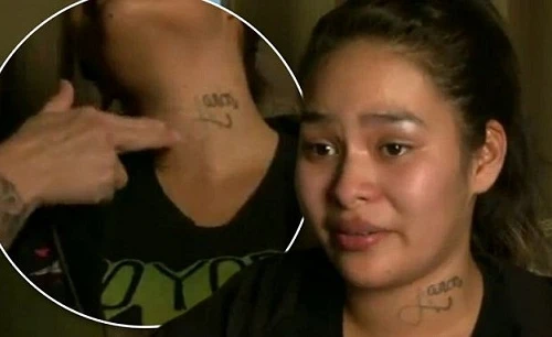 Bị bạn trai hiếp dâm rồi bắt xăm tên lên người 