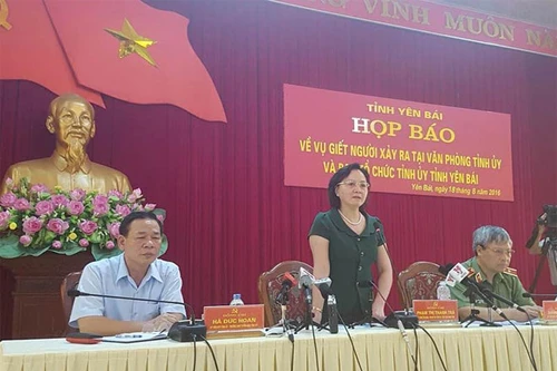 Phân công lãnh đạo điều hành tỉnh Yên Bái sau vụ Bí thư và Chủ tịch HĐND bị bắn tử vong