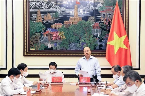 Chủ tịch nước họp chiến lược xây dựng và hoàn thiện Nhà nước pháp quyền XHCN 