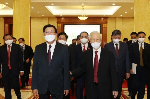 Vun đắp mối quan hệ hữu nghị vĩ đại, đoàn kết đặc biệt và hợp tác toàn diện Việt Nam - Lào 