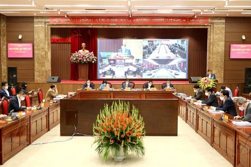 Ban hành Nghị quyết Hội nghị lần thứ sáu, Ban Chấp hành Đảng bộ thành phố Hà Nội 