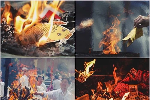 Quy định của pháp luật về hành vi đốt vàng mã sai quy định