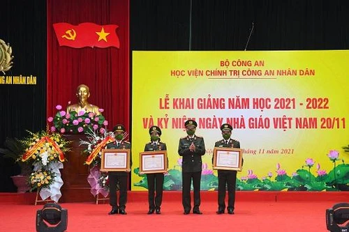 Xây dựng Học viện Chính trị Công an nhân dân trở thành cơ sở đào tạo, bồi dưỡng uy tín, chất lượng cao 