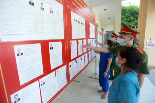 Công an Hà Nội đóng góp xứng đáng vào thành công của Ngày hội non sông