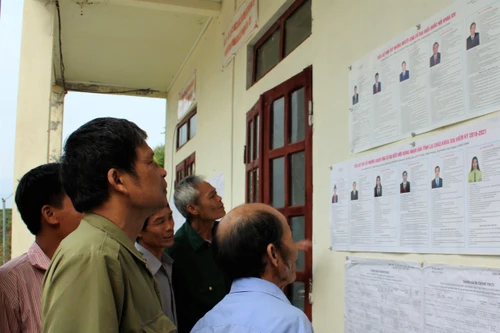 Mỗi công dân chỉ được ghi tên vào một danh sách cử tri ở nơi thường trú hoặc tạm trú