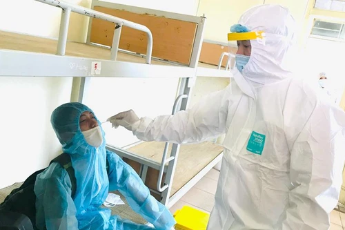 Hà Nội: Diễn tập vận hành khu cách ly tập trung