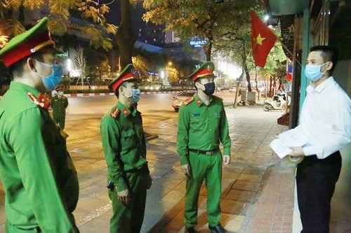 Giữ vững an ninh trật tự Thủ đô sau giãn cách phòng chống Covid-19