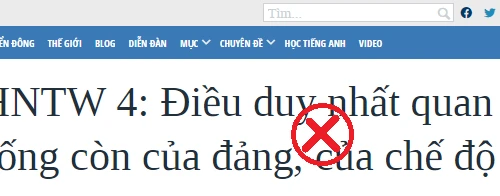 Những luận điệu xuyên tạc, sai trái với mục đích xấu về Hội nghị Trung ương 4 (khóa XIII) của Đảng