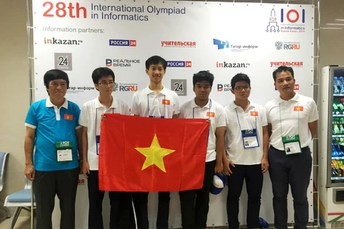 Đội tuyển Olympic quốc tế tin học Việt Nam đạt thành tích cao nhất