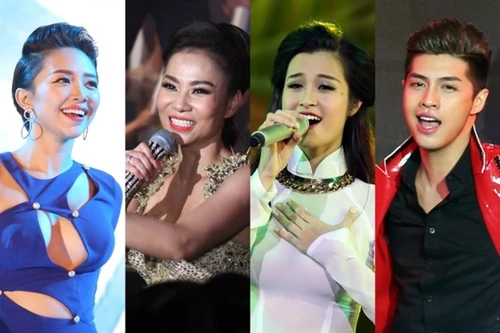 Thu Minh, Noo Phước Thịnh, Đông Nhi, Tóc Tiên ngồi "ghế nóng" Giọng hát Việt 2017