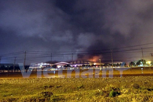 Thông tin chính thức về vụ cháy tại nhà máy ôtô Trường Hải